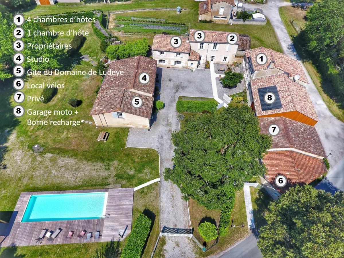 Domaine De Ludeye Hotel Listrac-Médoc Kültér fotó